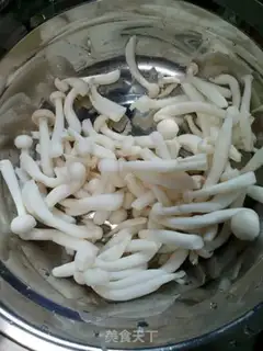 Make Seafood mushrooms, Japanese tofu step 5