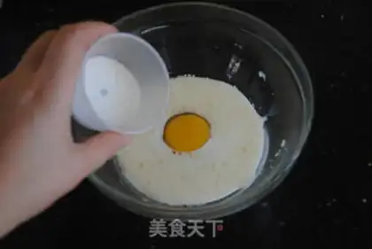 Make Cream waffles step 1