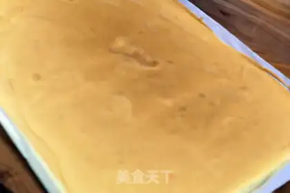 Make Olympic theme cake roll step 10