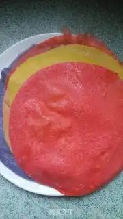 Make Red lasagna cake step 8