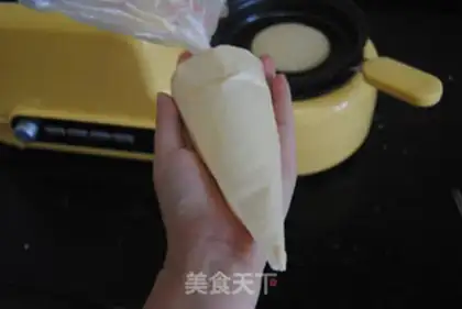 Make Cream waffles step 5