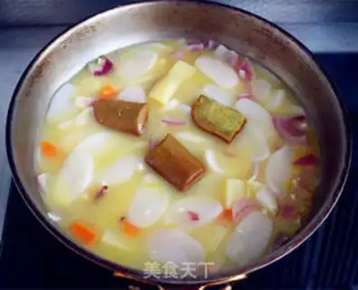 Make Curry cake step 3