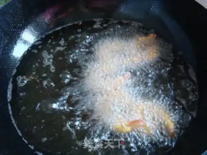 Make Gold-based prawn step 11