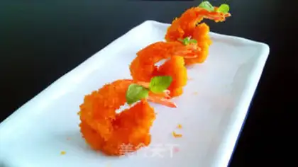 Make Gold-based prawn step 13