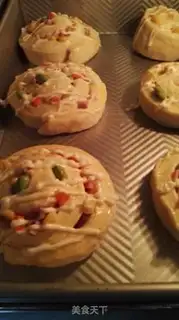 Make Ham veggie bread step 10