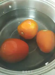 Make Tomatoe egg soup step 2