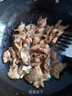 Make Chili fried meat step 2