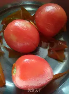 Make Tomatoe egg soup step 4