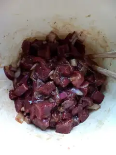 Make Black pepper beef potato mashed pizza step 4