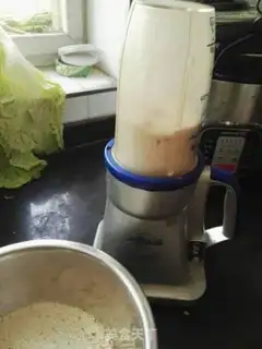 Make Pumpkin powdered meat step 1