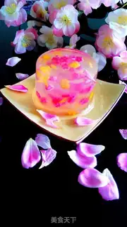 Make Cherry ice powder step 6