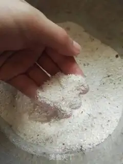 Make Pumpkin powdered meat step 2