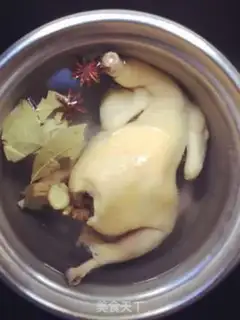 Make Chicken stew mushrooms step 1