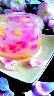 Make Cherry ice powder step 7