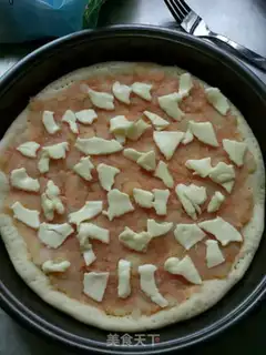 Make Black pepper beef potato mashed pizza step 10