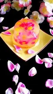 Make Cherry ice powder step 14