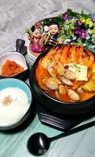 Make Korean seafood soup step 14