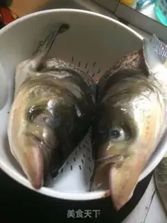 Make Red burning fish head tofu step 0