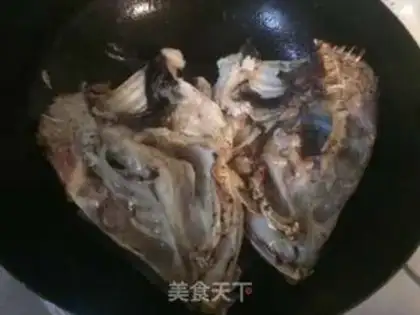 Make Red burning fish head tofu step 4