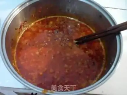 Make Smells like hot pepper oil step 5