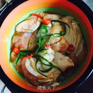 Make Burn chicken legs step 1