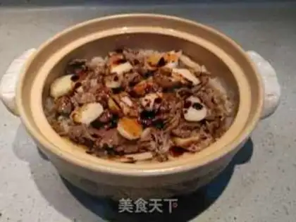 Make Horseshoe beef rice rice step 5