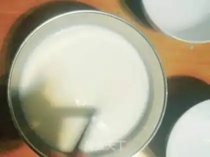 Make Egg yogurt step 1