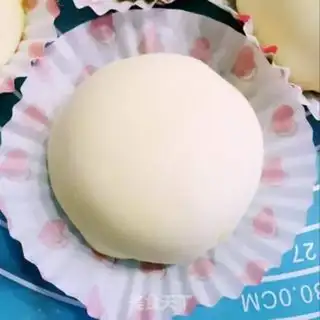 Make Mango Snowmen step 11