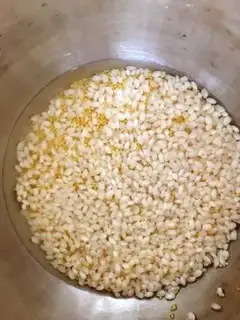 Make Porridge of rice orchids step 0