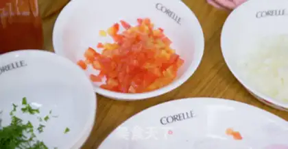 Make Western clams and silk melons step 0