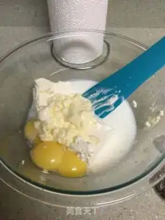Make Japanese green tea cheesecake step 2