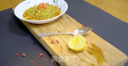 Make Western clams and silk melons step 4