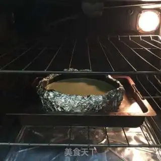 Make Japanese green tea cheesecake step 10