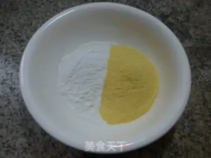 Make Black sesame corn tacos step 1