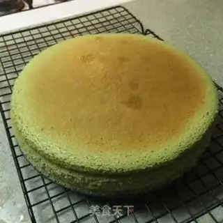 Make Japanese green tea cheesecake step 12
