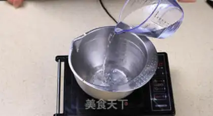 Make The cool mango pudding of summer step 0