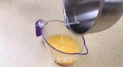 Make The cool mango pudding of summer step 2
