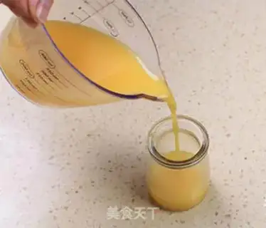 Make The cool mango pudding of summer step 5