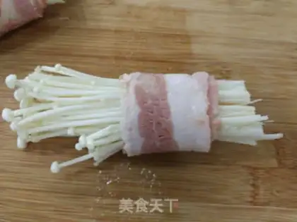 Make Classic bacon rolls step 4