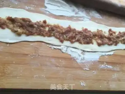 Make Pork burrito step 2