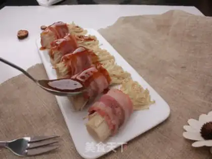 Make Classic bacon rolls step 11