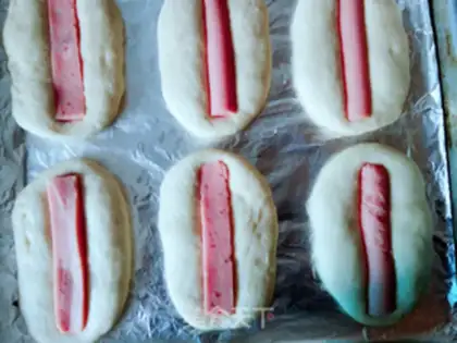 Make Onion sausage bread step 11