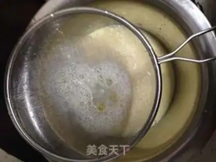 Make Milk red bean popsicles step 5