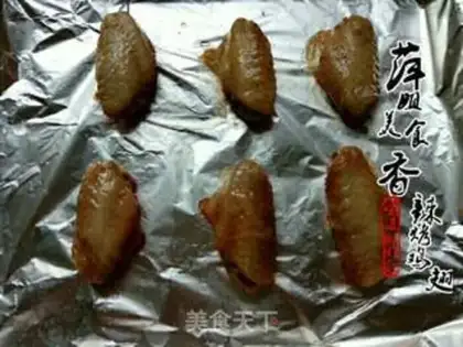 Make Spicy fried chicken wings step 4
