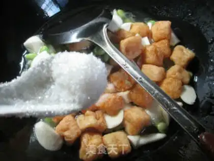 Make Soybeans boil tofu step 6