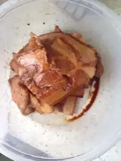 Make Plum chow step 1