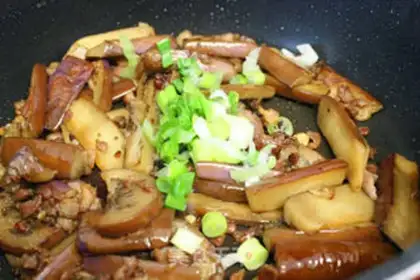 Make Spam and eggplant step 9