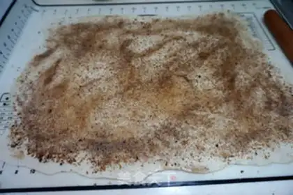 Make Pretzel sesame pancakes step 5