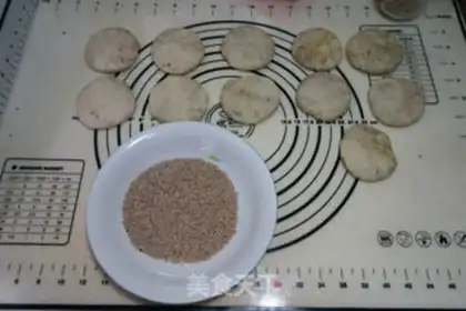 Make Pretzel sesame pancakes step 11