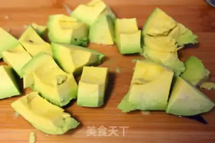 Make Salads and fragrance salmon step 5